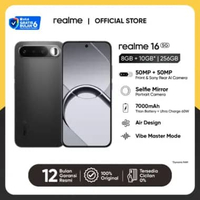 Realme 16 5G (8GB+10GB|256GB) (12GB+14GB|256GB) 12GB+14GB|256GB Air Black