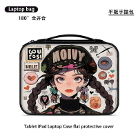 多巴胺女孩手提包適用蘋果air收納包小米華為內袋ipad Pro