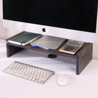 BuyJM單層可調高度桌上架/螢幕架/收納架/置物架