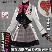 COS-HoHo Anime Vtuber Nijisanji ILUNA Maria Marionette Game Suit Cosplay Costume Lovely Lolita Uniform Halloween Party Outfit
