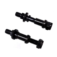 For Harley Cruisers Dyna Street Glide 8mm Motorcycle Rearview Mirror Mount Adapter Bolts Universal Side Mirrors Adaptor Screws