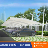 Villa parking awning Structural parking shed Outdoor film car awning