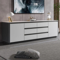 Pedestal Modern Tv Stands Nordic Italian Simple Console Shelf Luxury Solid Wood Retro Tv Unit Living Room Arredamento Furniture