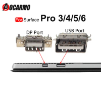 For Microsoft Surface Pro3 Pro4 Pro 3 4 5 6 7 Pro7 Pro5 PRO6 USB DP Port Dock Replacement Parts