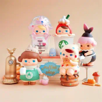 Original Pucky Rabbit Cafe Series Blind Box Toys Mystery Box Action Figure Cute Doll Kawaii Model Ornaments Girl Gift