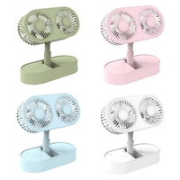 Portable USB Table Fan Quiet Desk Fan for Office Table Bedroom Kitchen Dropship