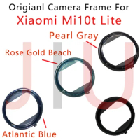 For XM Mi10t lite Back Camera Glass Lens with Frame Antenna cover Main Board Cover Spare Repair Parts For Mi 10t lite nfc