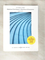 【書寶二手書T9／大學商學_DQX】Statistical Techniques in Business &amp; Economics _Lind,Marchal,Wathen