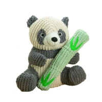 【Patchwork】可愛熊貓+竹子 15吋(寵物玩具/布偶)