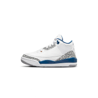 Jordan 3 Retro PS 童鞋 中童 白藍色 運動鞋 籃球鞋 DM0966-148