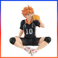 In Stock MegaHouse GEM Garage Kit Japan Anime Volleyball Boys Hinata Shoyo 9CM Figure Model Ornaments