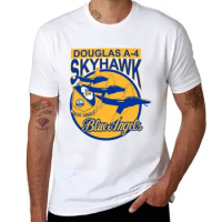 New A-4 Skyhawk Blue Angels T-Shirt shirts graphic tees custom t shirt kawaii clothes Blouse plain black t shirts men
