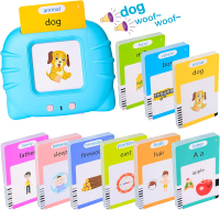 510 Talking Flash Cards for Kids 2-4 - Pocket Speech Tpy Toys for Autism Montessori Learning