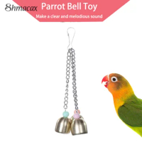 Cartoon Cute Pet Bird Parrot Parakeet Budgie Cockatiel Swing Hanging Toy Bird Cage Decoration Accessories Pet Birds Toys