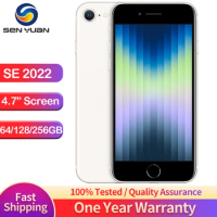 Apple iPhone SE 2022 se2022 SE3 4.7" 4G RAM 64GB/128GB/256GB ROM A15 Bionic Chip 12MP Camera Fingerprint Original Unlocked Phone