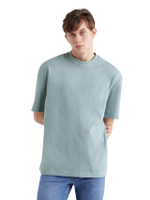 เสื้อยืดคอกลมผู้ชาย Archive Tee ทรง Relaxed สี Blue Gray