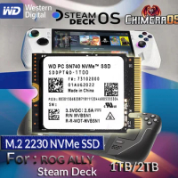 Western Digital WD SN740 2TB M.2 SSD 2230 NVMe Solid State Drive for Microsoft Surface ProX Surface Laptop Steam Deck ROG ally