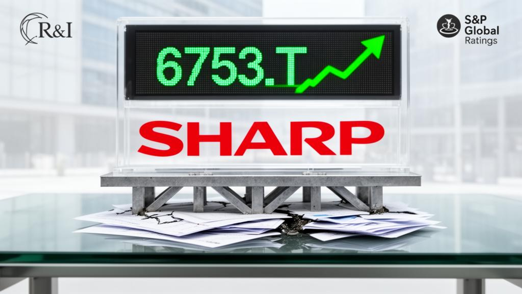 Sharp Restructuring Sharp's Stock Surges as Two Rating Agencies Successively Upgrade on ...