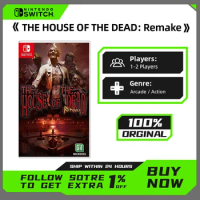 The House of the Dead Remake - Nintendo Switch Game Deals - 100% Original Solid Game Cassette Support For Multiple Languages