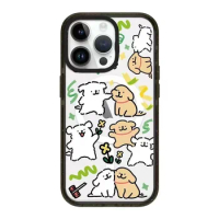 MagSafe Acrylic Cute Dog iPhone 11 12 13 15 14 Pro Max Protective Case, Fits iPhone 15 Pro Max