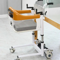 Free Shipping Hot Hospital Elderly Home Multi-Function Transfer Lift Toilet Commode Shower Chair Disabled