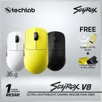Scyrox V8 / V-8 Ultra Lightweight Wireless Gaming Mouse PAW-3950 8K Polling Rate White