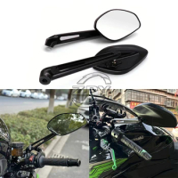 Universal Large mirror surface Rearview Mirrors For DUCATI Scrambler Motorcycle Rear View Mirror Side