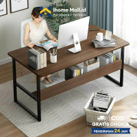 IH  Meja Kerja Minimalis  Meja Belajar Meja Kantor Meja Kerja Aesthetic Meja Komputer Set Kursi