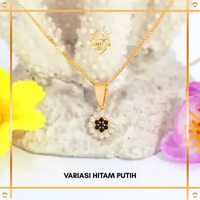 LIONTIN EMAS PERMATA MODEL SNOW TERBARU EMAS ASLI EMAS MUDA KADAR 8K (375) LIONTIN MODEL SNOW TERBAR