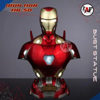 Statue Action Figure Avengers Spiderman Iron Spider , Iron Man MK5,Thanos ,Venom Bust Design