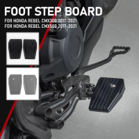 REBEL CMX500 CMX300 Motorcycle Wide Foot Pegs Pedals For Honda CMX 300 500 Rebel 2017-2023 Enlarge Extension Footrest Footpegs