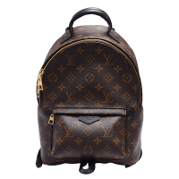 LV M44871 PALM SPRINGS系列PM牛皮鑲飾拉鍊後背包
