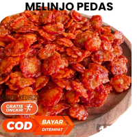 SNACK_KEDIRI 28 Emping Melinjo Pedas Manis Kemasan 1kg