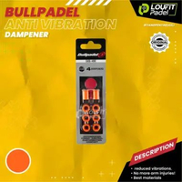BULLPADEL Anti Vibration Dampener | Damper Padel Racket | Anti Getaran Peredam Getar Racket Padel Or