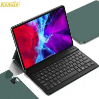 Magnetic Keyboard Case For iPad Pro 11 2020 Funda Russian Spanish Ultra slim Stand Case for iPad Pro 11 2020 2018 Cover Keypad