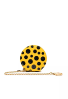 Louis Vuitton 二手路易威登草間彌生 Monogram Vernis Infinity Dots Chapeau 零錢包