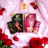 Coklat love Q7 gold chocolate turkey couple for men and women camilan cokelat 1 box besar isi 12 pcs
