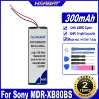 HSABAT LIS1630HNPC 300mAh Battery for Sony MDR-XB80BS MDR-XB70BT headset Batteries