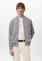 MANGO Man 拉鍊飛行員外套