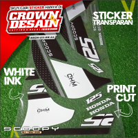 STRIPING LIS TRANSPARAN MOTOR SCOOPY ALL NEW VARIASI DESAIN - STRIPING SEMIFULL SCOOPY TERBARU TRANS