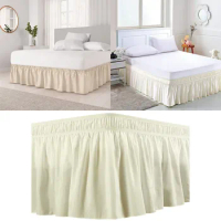 Bedding American Style Elastic Bed Skirt Single Piece Solid Pet Sofa Covers Outdoor Sofa Cushion Covers U Shaped Sectional Cover