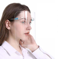 Safety Medical Transparent Protective Face Shield Eye Protection Anti-Fog Anti-Oil Anti Splash Face Screem Kitchen Tools