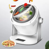 Automatic Intelligent Cooking Machine Commercial Gas Cooking Robot Fried Rice Electromagnetic Drum Cooking Pot