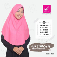 [2] KERUDUNG INSTANT INNOVA WARNA RABBANI ORI (PITA TERLIHAT)
