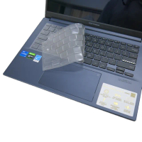 【Ezstick】ASUS VivoBook Pro K3400 K3400PH 14吋 奈米銀抗菌TPU 鍵盤保護膜(鍵盤膜)