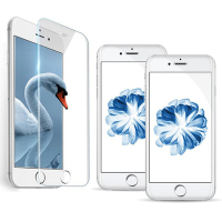 iPhone 6 6S Plus 保護貼手機高清透明全屏9H玻璃鋼化膜 i6保護貼 i6SPlus保護貼