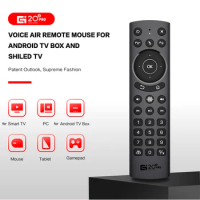 G20BTS Plus TV Remote Control Infrared 2.4G Wireless Air Mouse G20S PRO BT 5.0 Remote For Android TV BOX X96 A95X W2