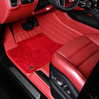 Custom NAPPA Leather Car Floor Mats For Chevrolet Captiva 2008 2009 2010 2011 Carpet Rugs Styling Interior Accessories