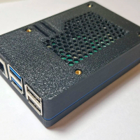 เคสพลาสติก Case PLA minimalist สำหรับ Raspberry Pi5 SBC