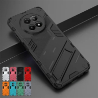 For Realme 12X Case Realme 12X 5G Cover Armor PC Stand Holder Shockproof Silicone Protective Phone Back Cover For Realme 12X 5G